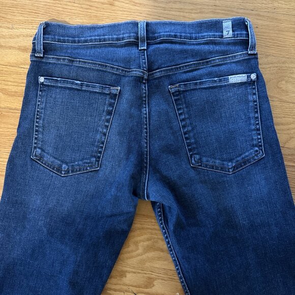 7 For All Mankind Slimmy Straight Jeans - 33 - Picture 7 of 9
